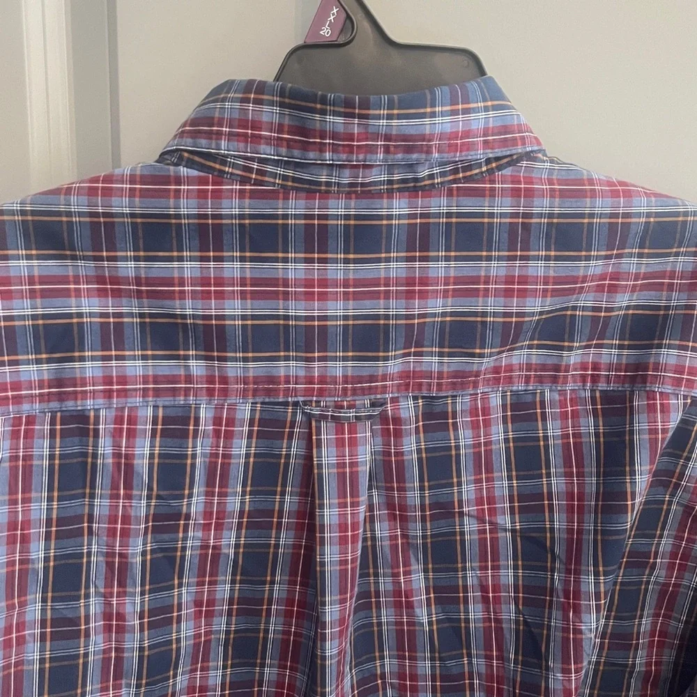 Chaps Multicolor Plaid Button-Up Shirt - Picture 5 of 5